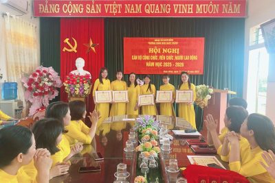 HỘI NGHỊ CÔNG CHỨC, VIÊN CHỨC, NGƯỜI LAO ĐỘNG NĂM HỌC 2025 – 2026