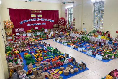 HỘI THI ĐỒ DÙNG, ĐỒ CHƠI TỰ LÀM CẤP TRƯỜNG NĂM HỌC 2025-2026